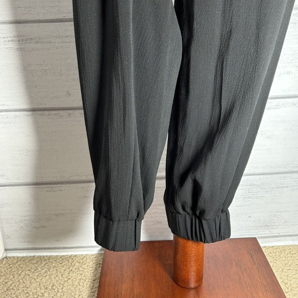 Michael Kors Women's Black Jumpsuit Drawstring Short Sleeve Size Small $130 - Picture 7 of 10